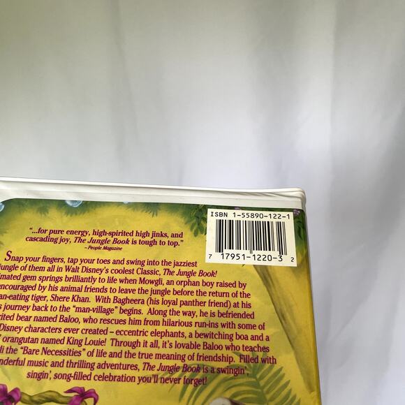 Disney's The Jungle Book VHS Tape - Classic Animated Film - Picture 3 of 4